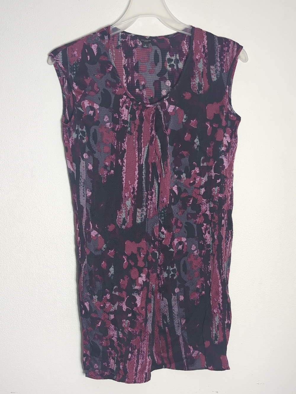 Ann Taylor Womens Dress 100% Silk Whimsigoth Fairy Fairygrunge Witchy Small